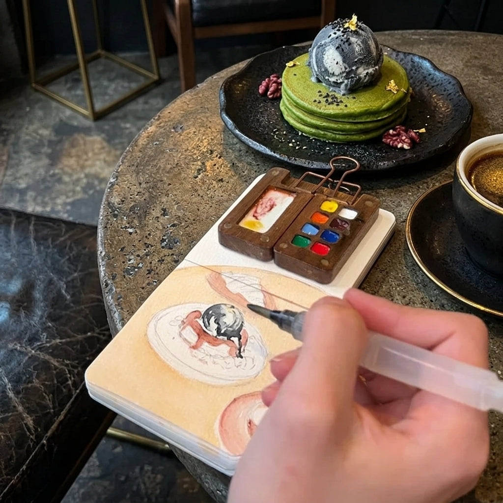 Kit d'aquarelle miniature