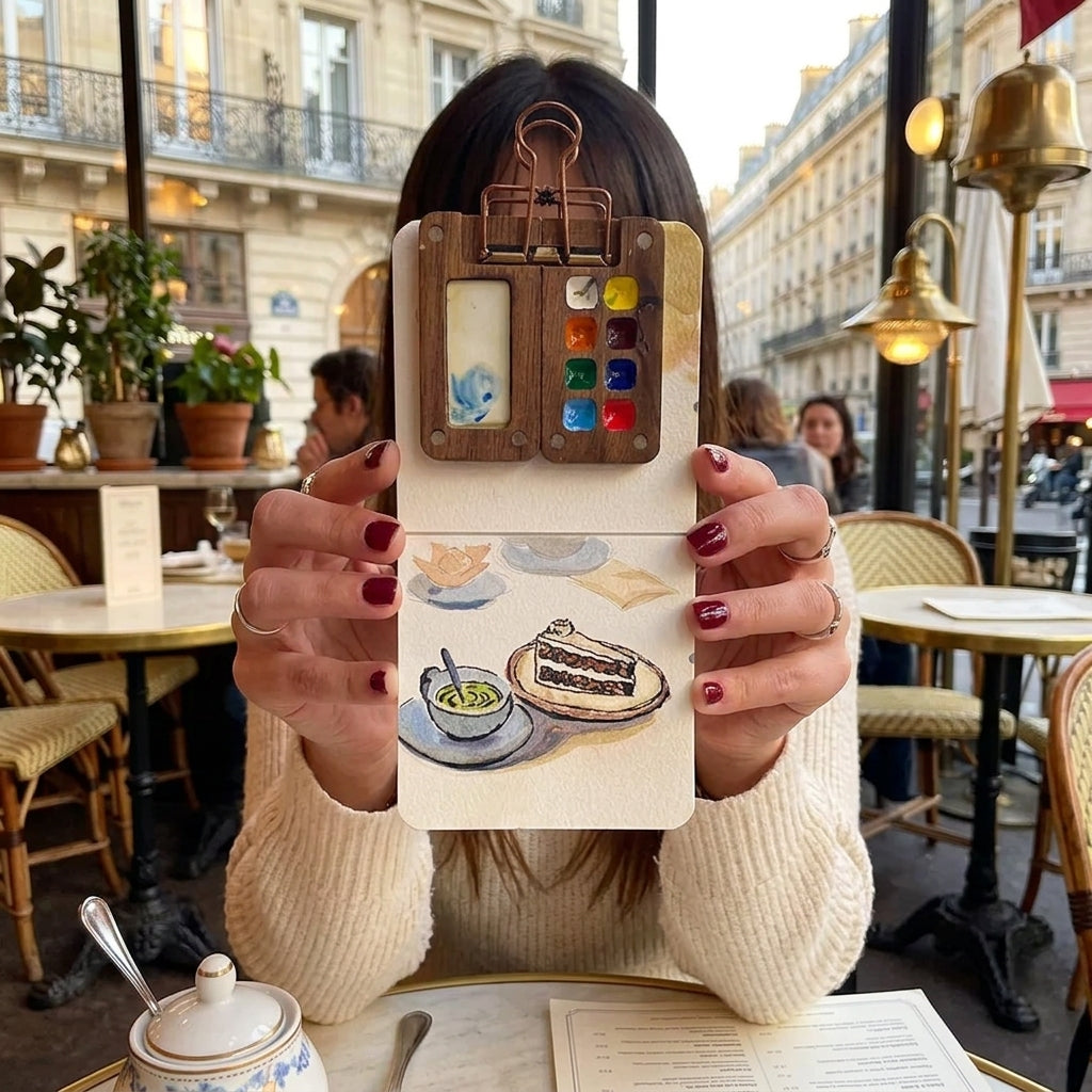 Kit d'aquarelle miniature